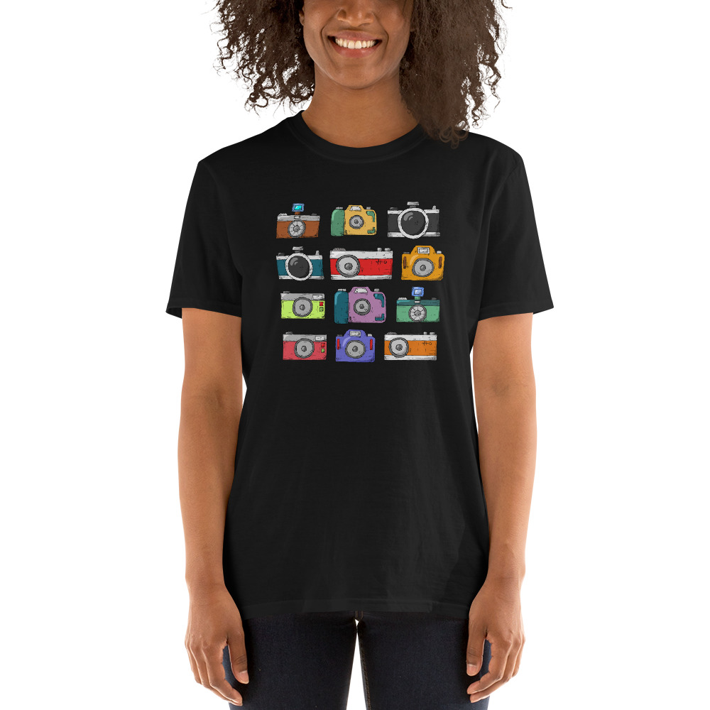 CAMERA PHOTOGRAPHY Short-Sleeve Unisex T-Shirt - Image 2