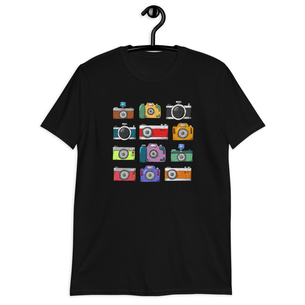 CAMERA PHOTOGRAPHY Short-Sleeve Unisex T-Shirt - Image 4