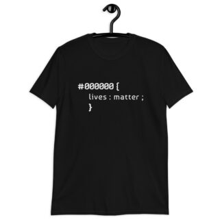 BLACK LIVES MATTER Short-Sleeve Unisex T-Shirt