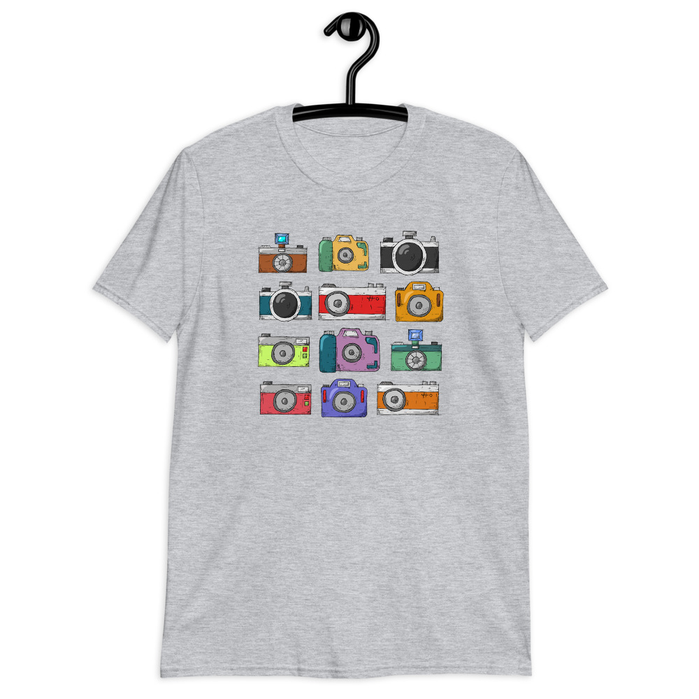 CAMERA PHOTOGRAPHY Short-Sleeve Unisex T-Shirt - Image 5