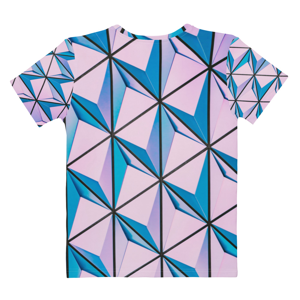 Geometric Design Women's T-shirt - Image 2