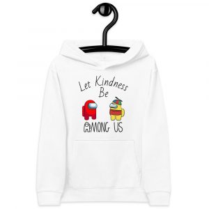 Kids Kindness fleece hoodie
