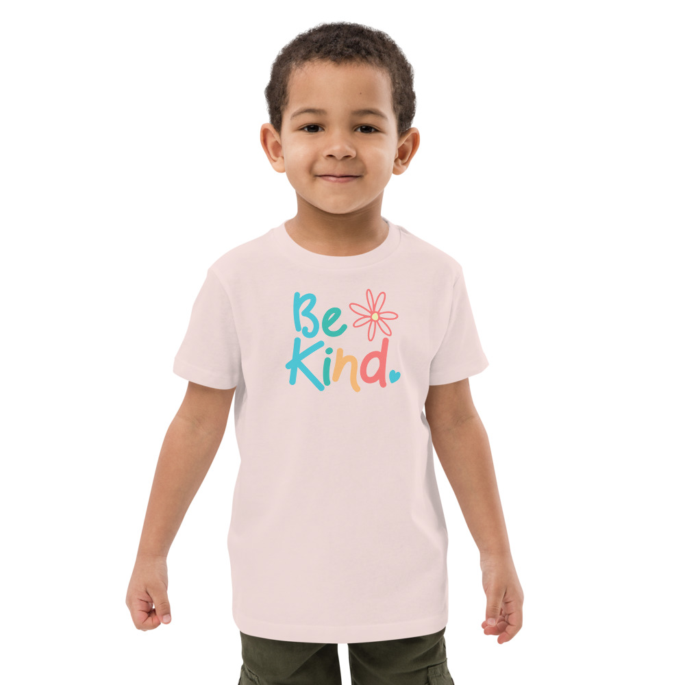 Be Kind Pink Kids T-shirt