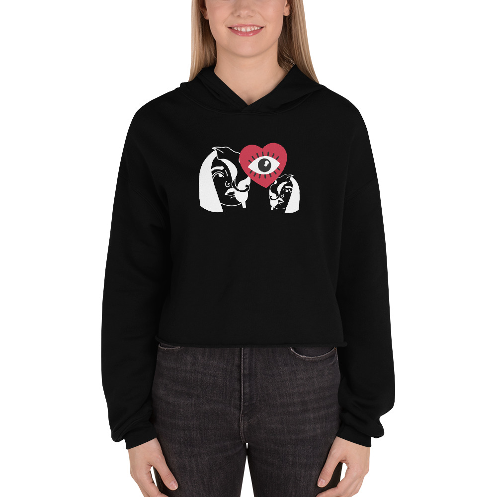 Women's Day Crop Hoodie - Image 2