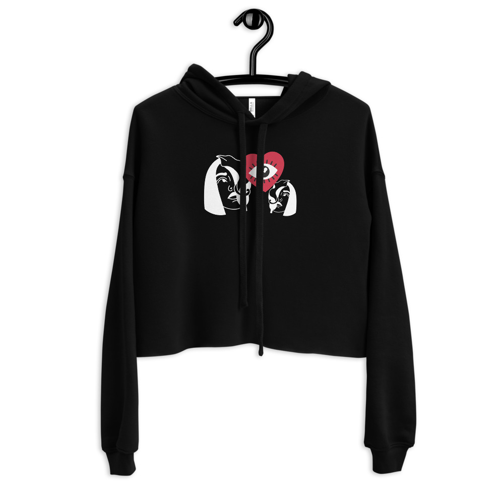 Women's Day Crop Hoodie - Image 3