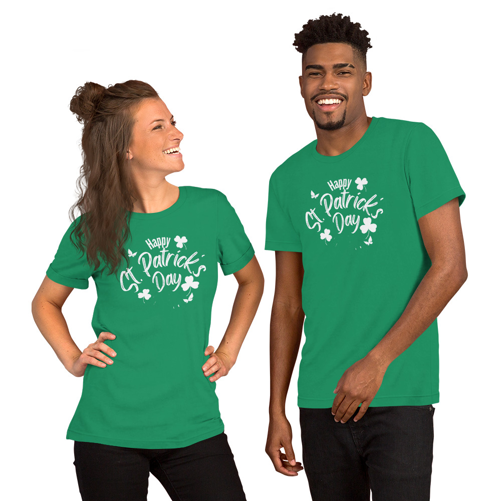 Happy St.Partrick's Day Short-sleeve unisex t-shirt