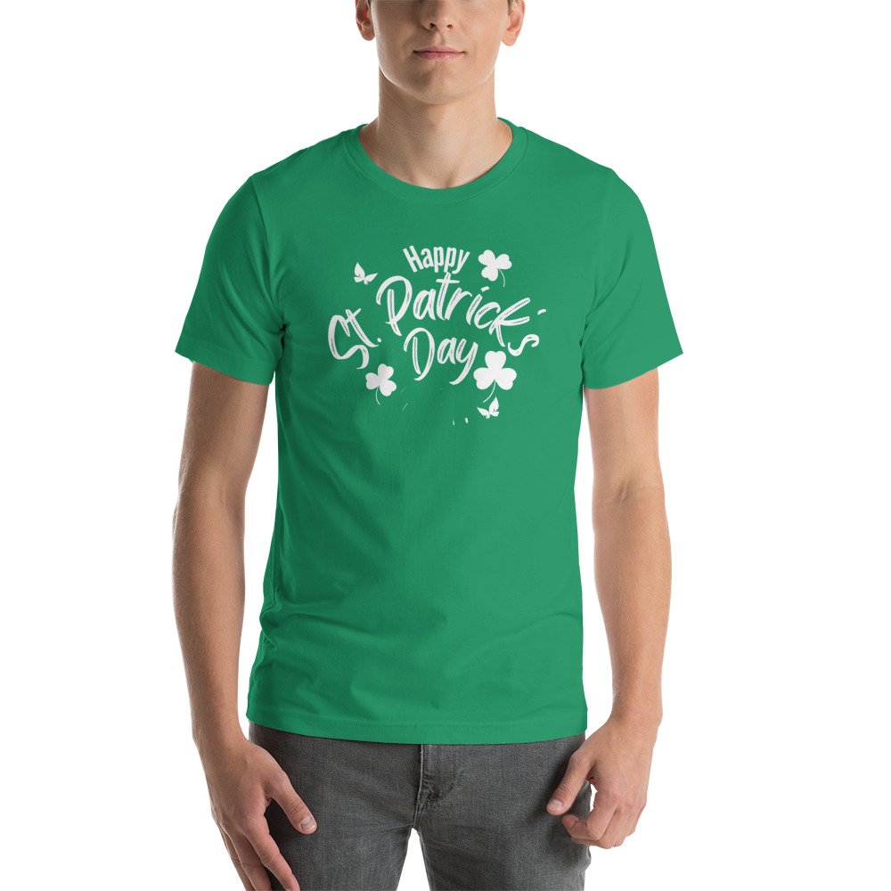 Happy St.Partrick's Day Short-sleeve unisex t-shirt - Image 4