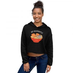 SO RAMENTIC Crop Hoodie