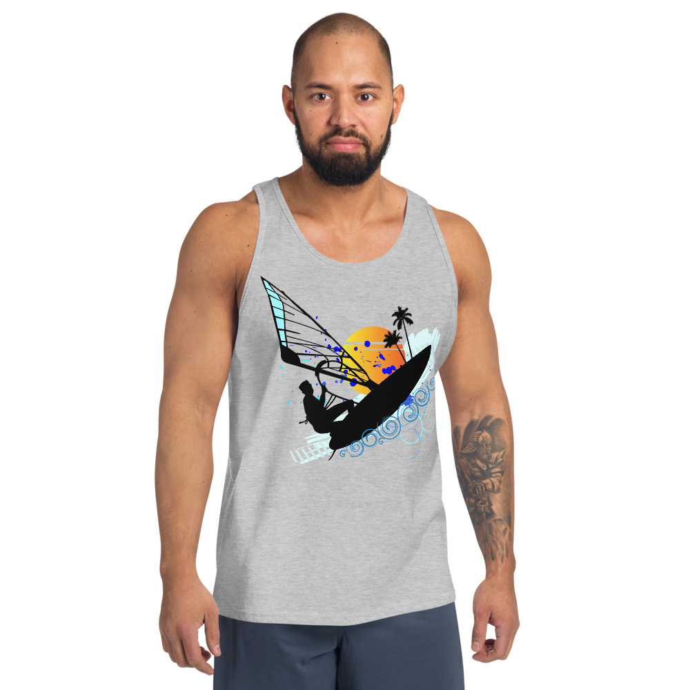 Surfer Surfing Tank Top