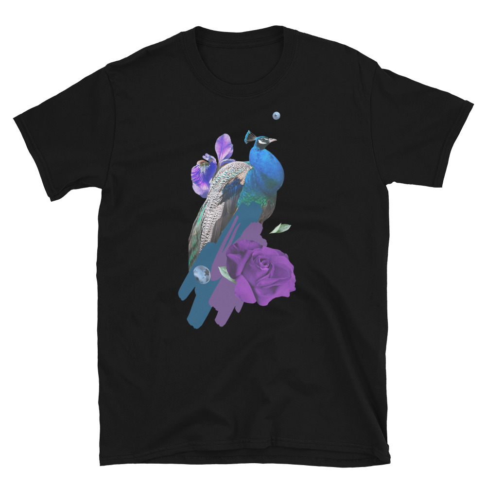 Purple Peacock T-shirt - Image 2