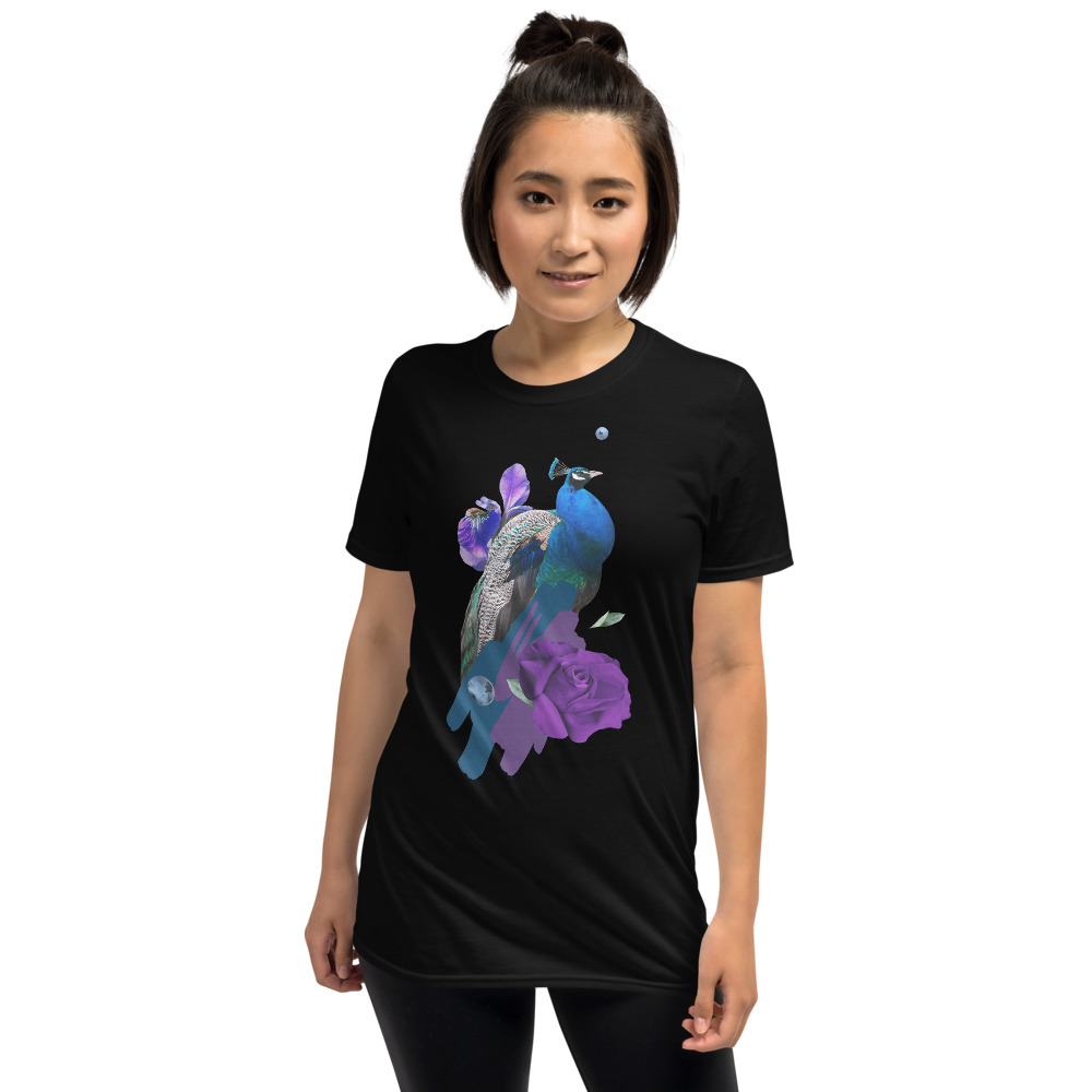 Purple Peacock T-shirt - Image 5