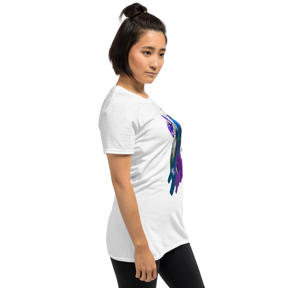 Purple Peacock T-shirt - Image 18