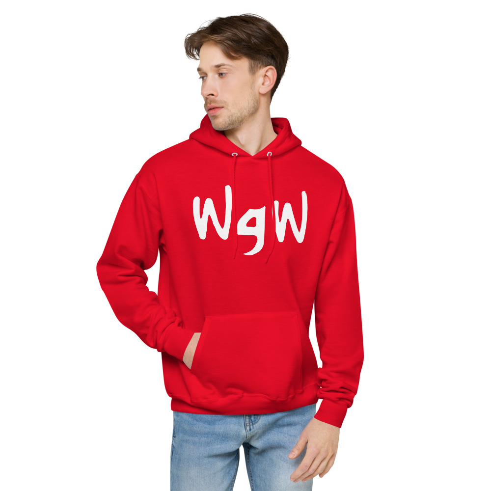 WOW Arabic Calligraphy fleece hoodie - Image 8