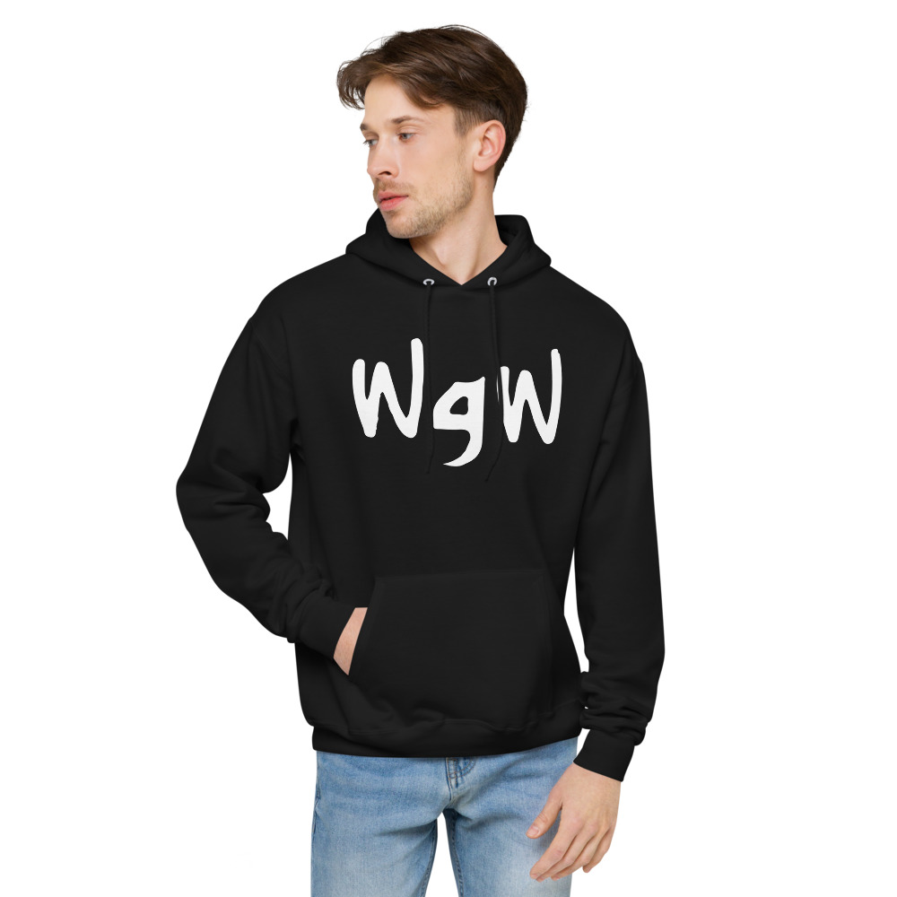 WOW Arabic Calligraphy fleece hoodie - Image 7