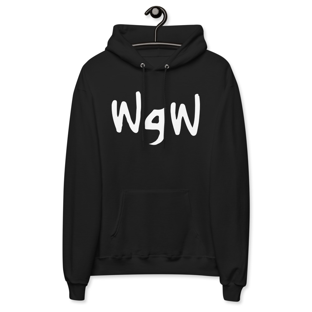 WOW Arabic Calligraphy fleece hoodie - Image 2