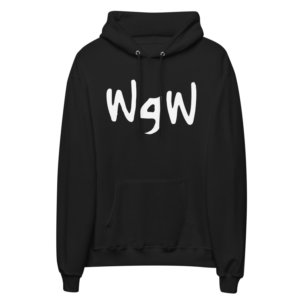 WOW Arabic Calligraphy fleece hoodie - Image 3