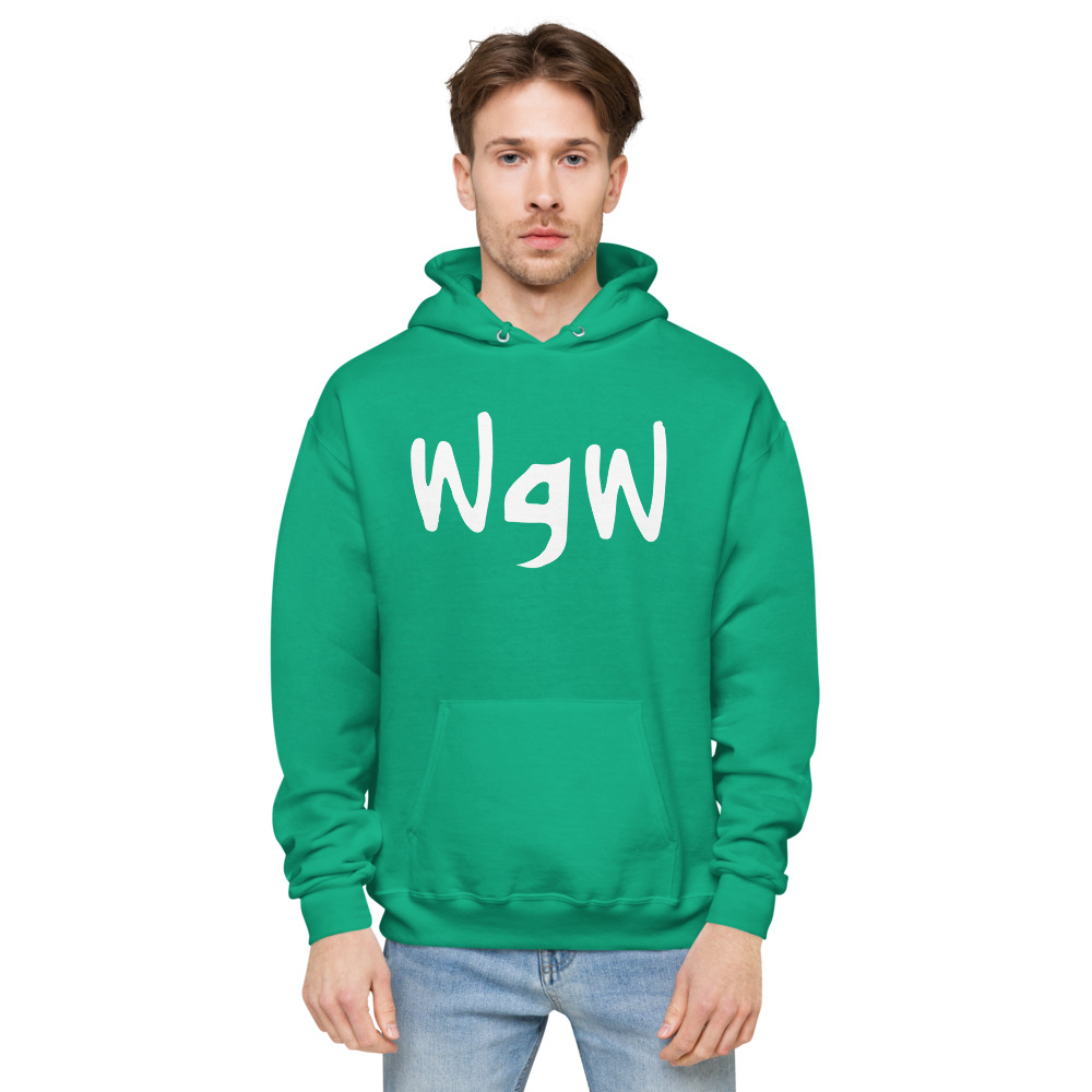 WOW Arabic Calligraphy fleece hoodie - Image 9