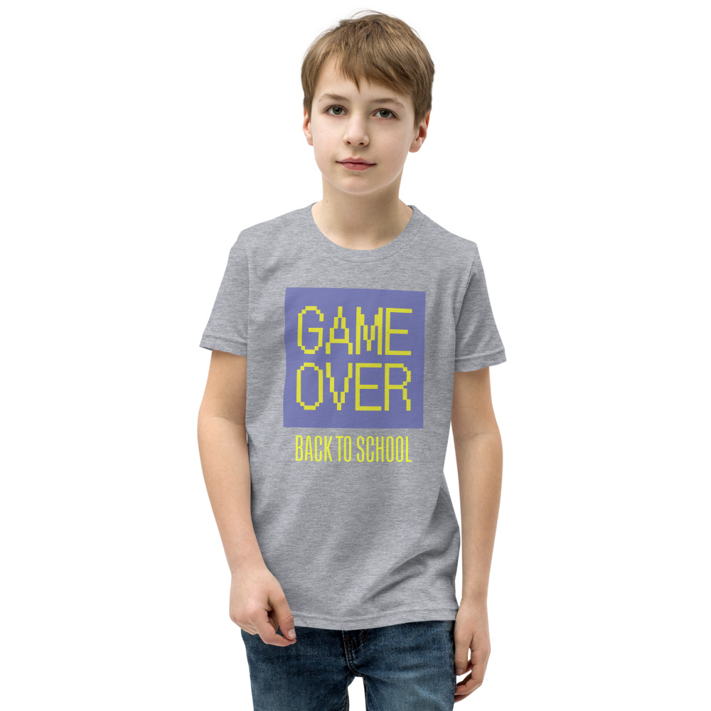 Game Over, Back to School Youth shirt - Image 30