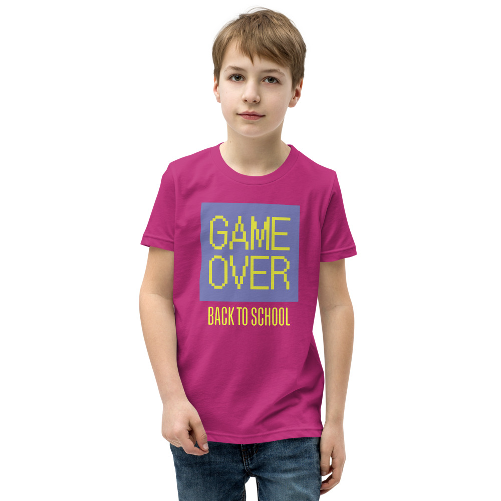 Game Over, Back to School Youth shirt - Image 18