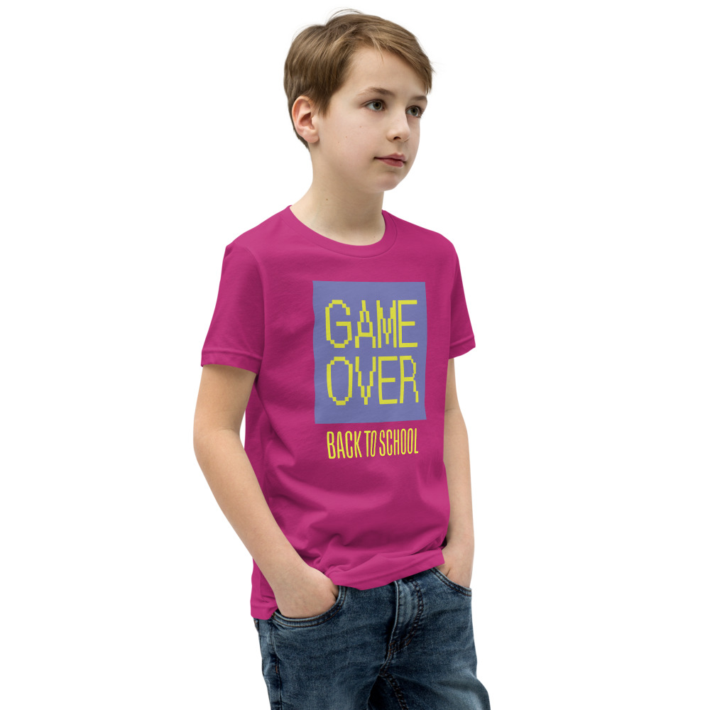 Game Over, Back to School Youth shirt - Image 19