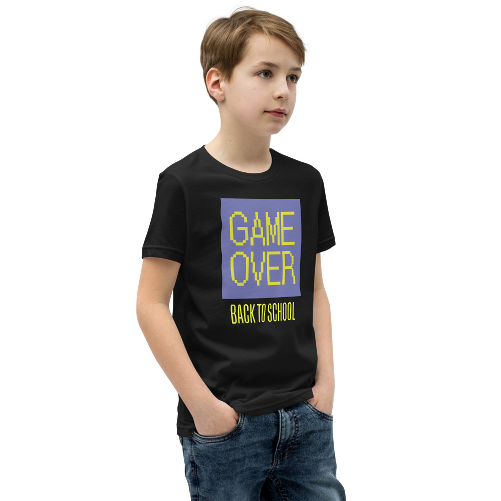 Game Over, Back to School Youth shirt - Image 5