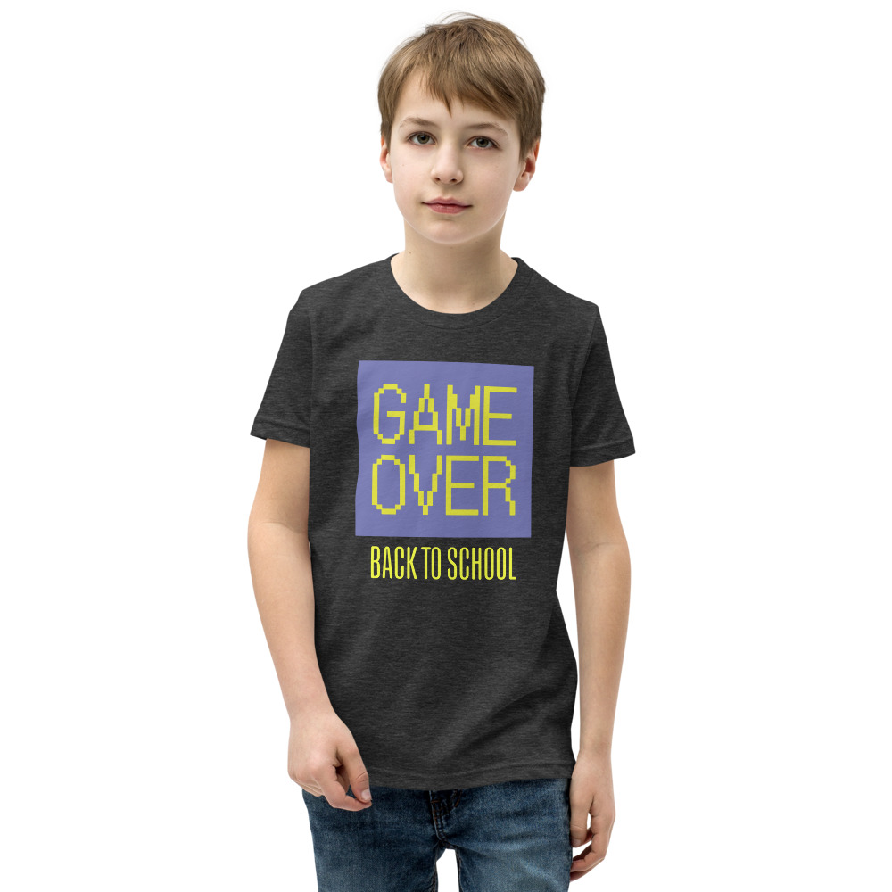 Game Over, Back to School Youth shirt - Image 12