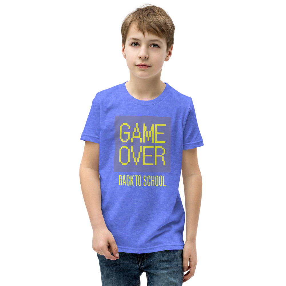 Game Over, Back to School Youth shirt - Image 27