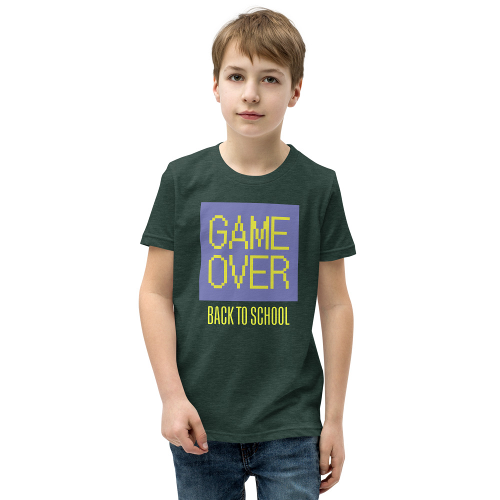 Game Over, Back to School Youth shirt - Image 21