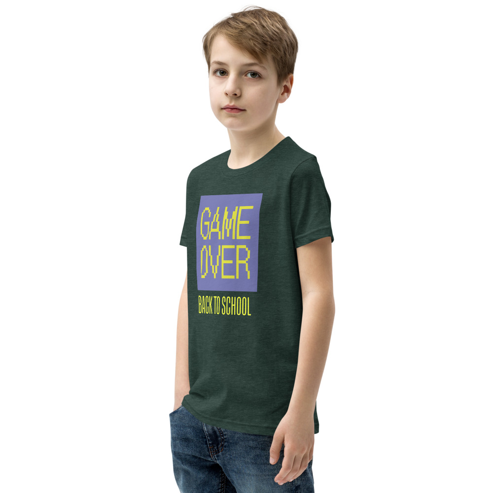 Game Over, Back to School Youth shirt - Image 23