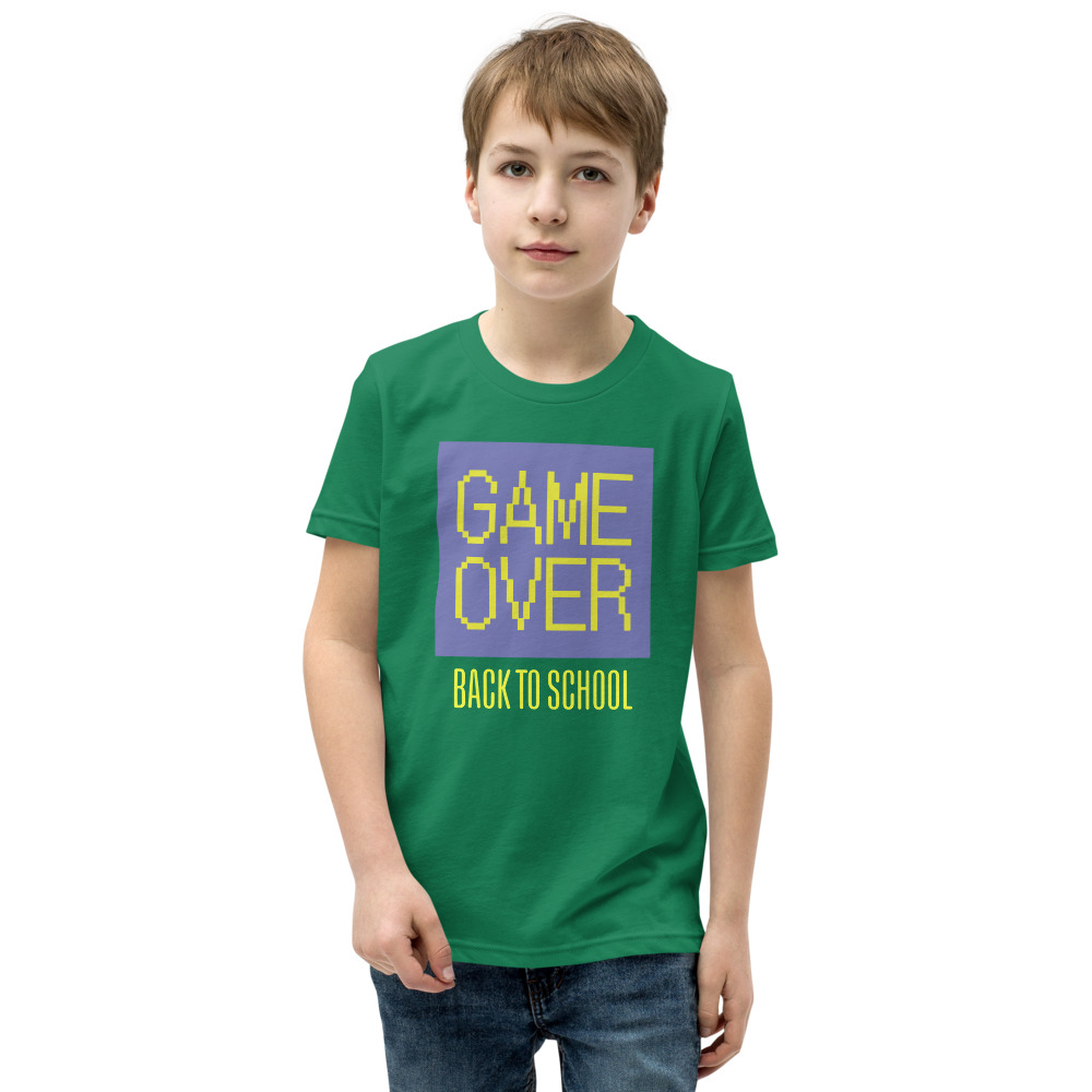 Game Over, Back to School Youth shirt - Image 24