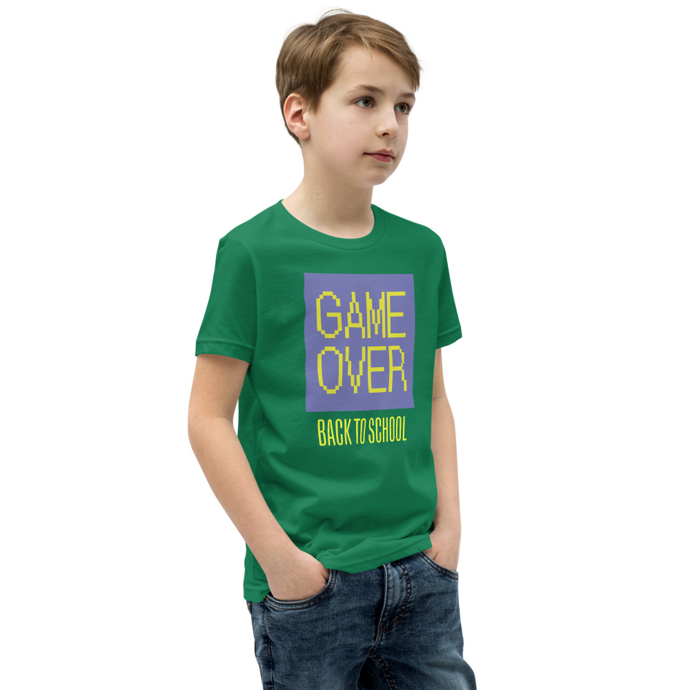 Game Over, Back to School Youth shirt - Image 25