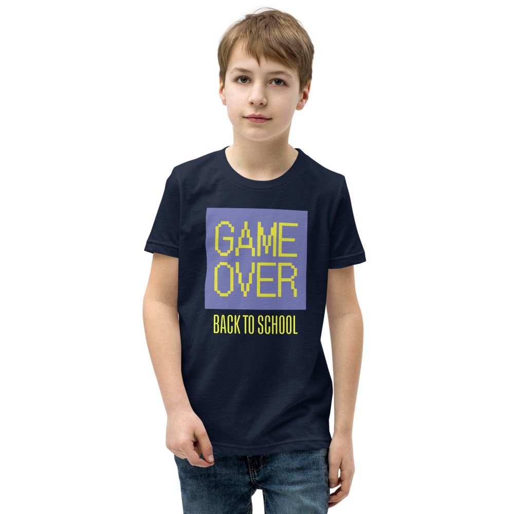Game Over, Back to School Youth shirt - Image 6