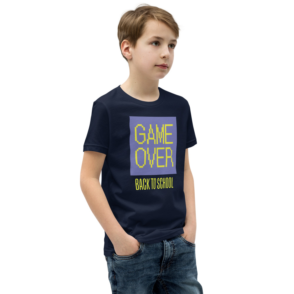 Game Over, Back to School Youth shirt - Image 7