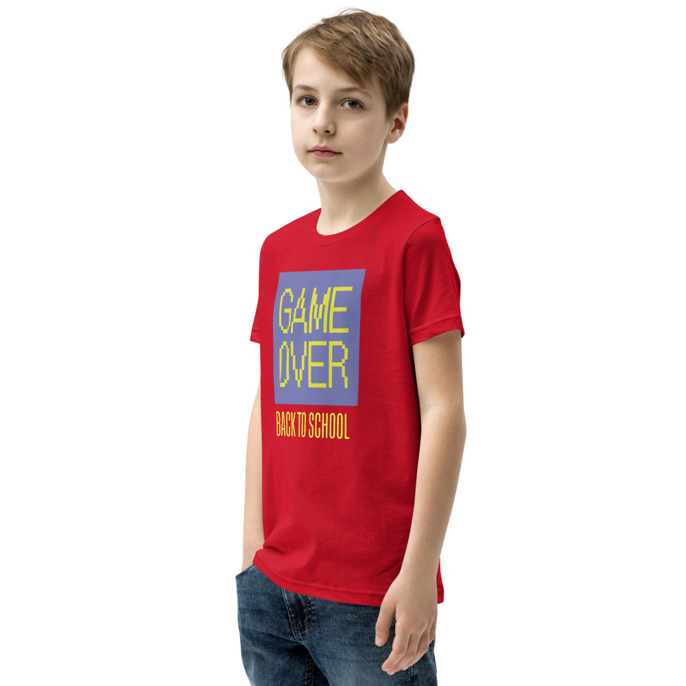Game Over, Back to School Youth shirt - Image 11