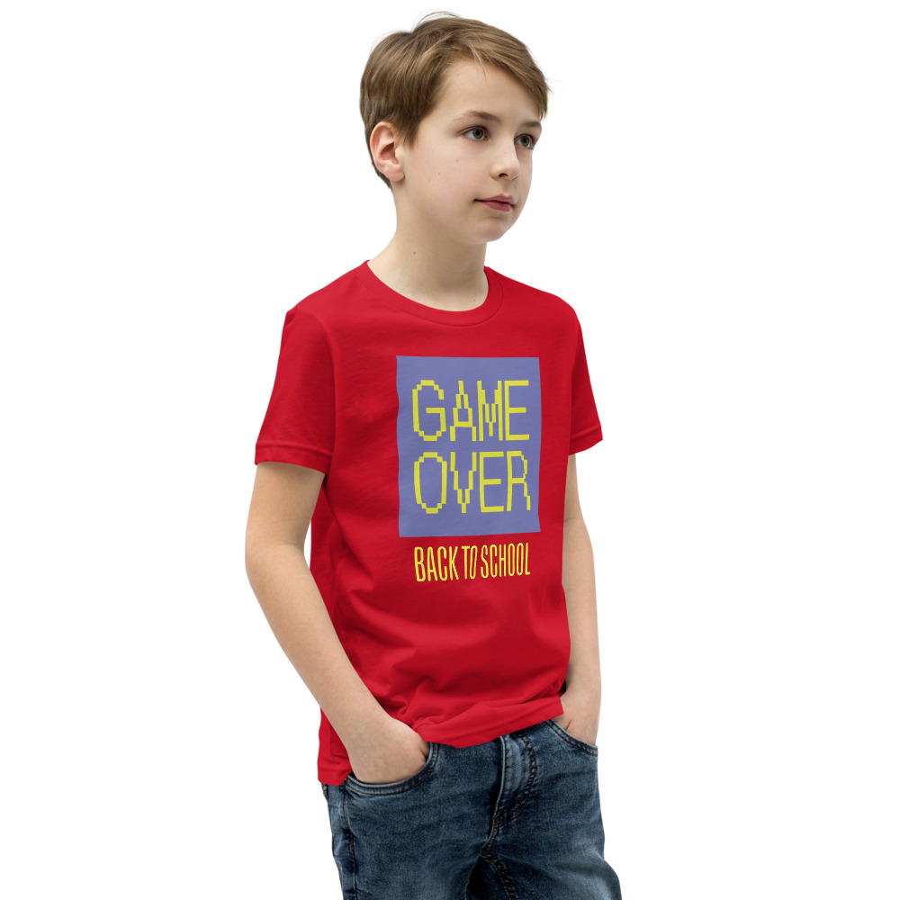 Game Over, Back to School Youth shirt - Image 10