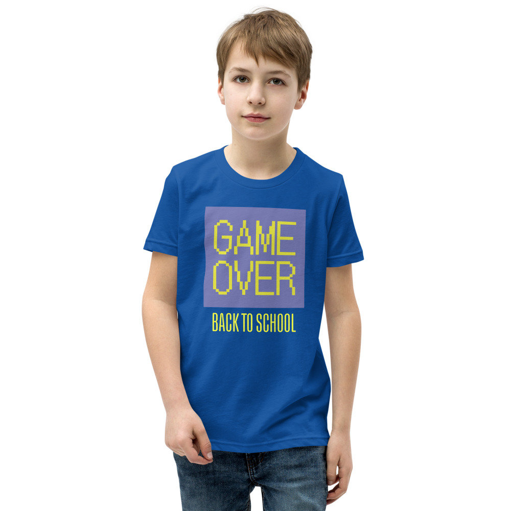 Game Over, Back to School Youth shirt - Image 15