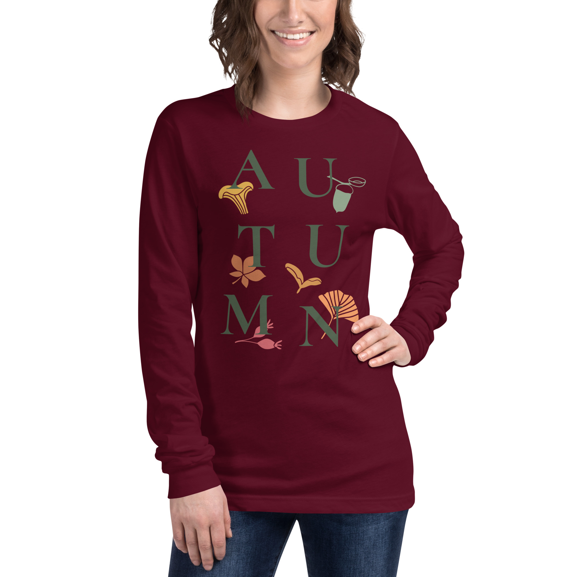 Autumn Long Sleeve Tee (unisex) - Image 8