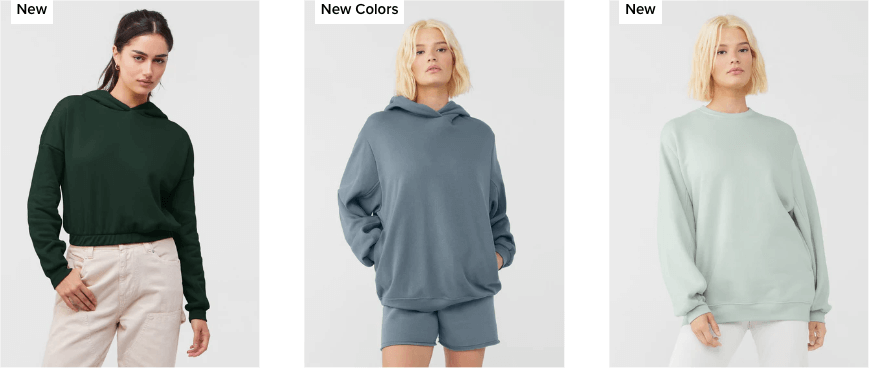 Bella Canvas Sweatshirts for women
