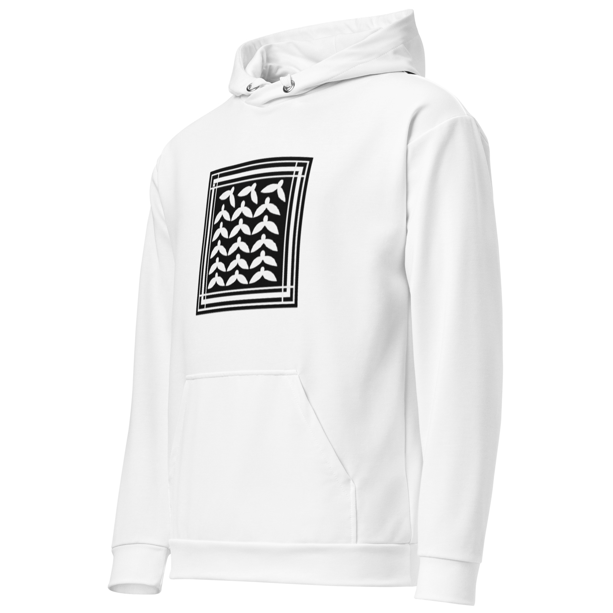 Palestine Hoodie - Keffiyeh Design - Image 3